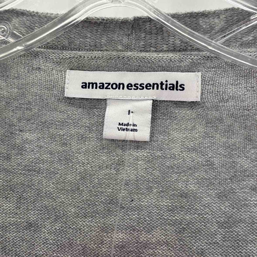 Size 1X Gray Knit Sweater