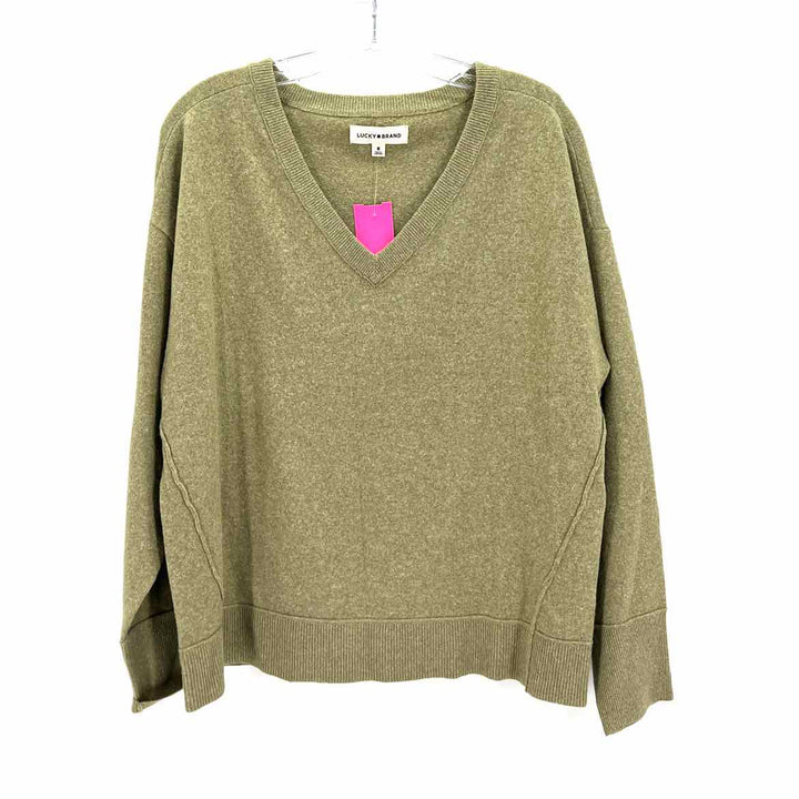 Size L LUCKY Green Sweater