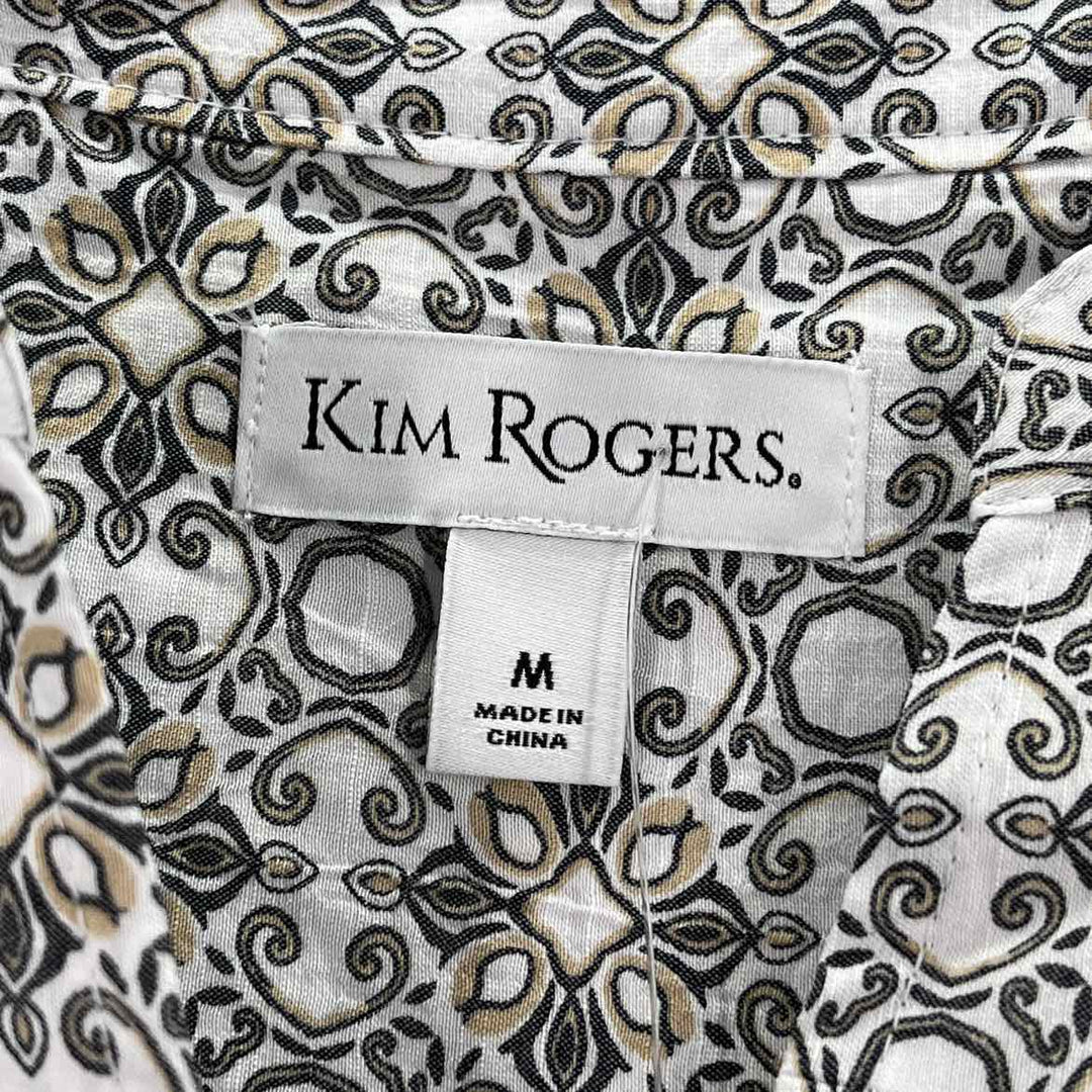 Size M KIM ROGERS Multi-Color Shirt