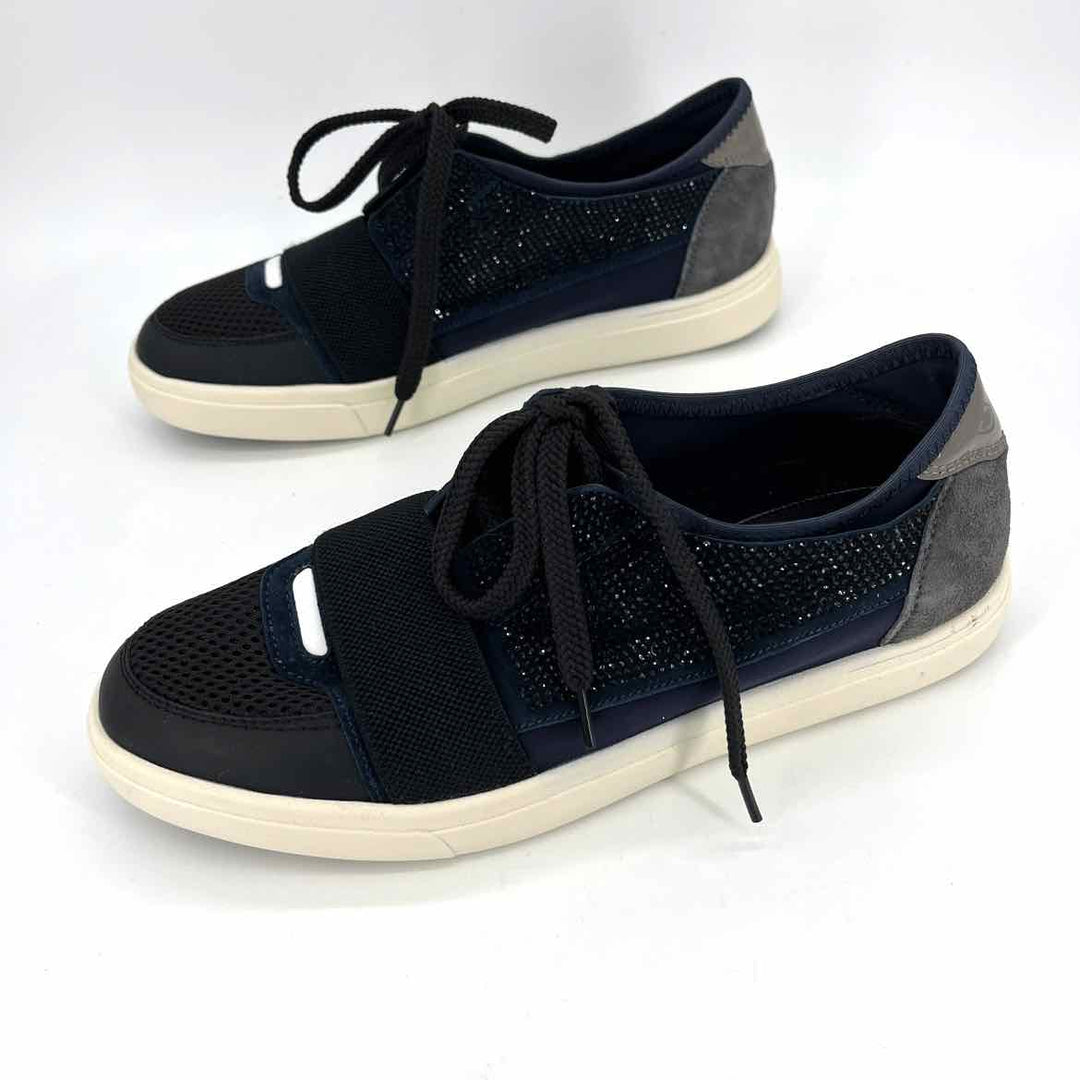 Shoe Size 9 VAN ELI Multi-Color Suede Sneakers
