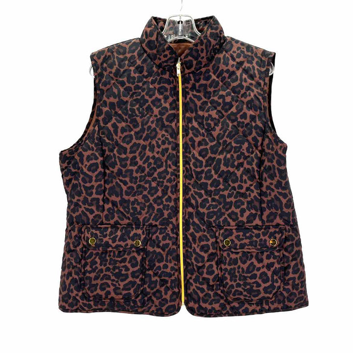 Size XXL Brown Print Vest