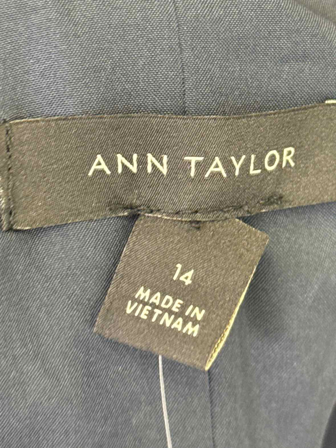 Size 14 Ann Taylor Navy Blazer