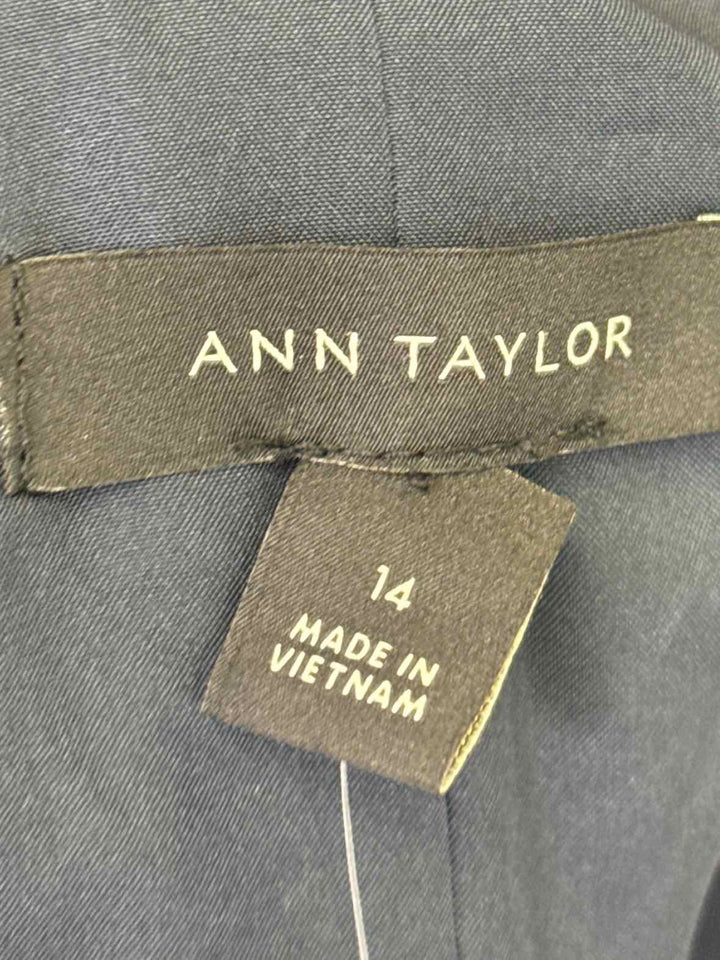 Size 14 Ann Taylor Navy Blazer
