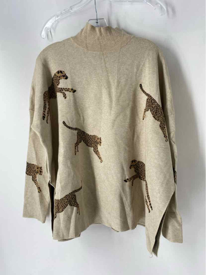 Size S ENTRO Beige Sweater