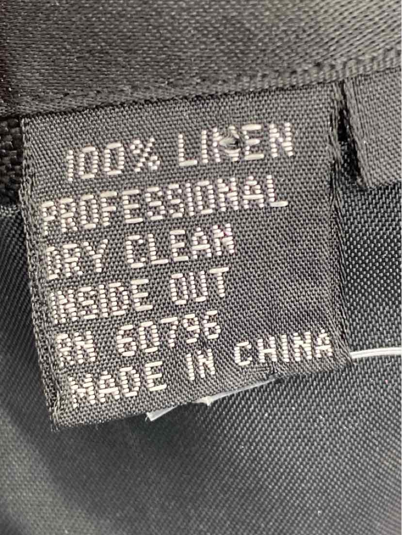 Size 4 Black Linen Dress