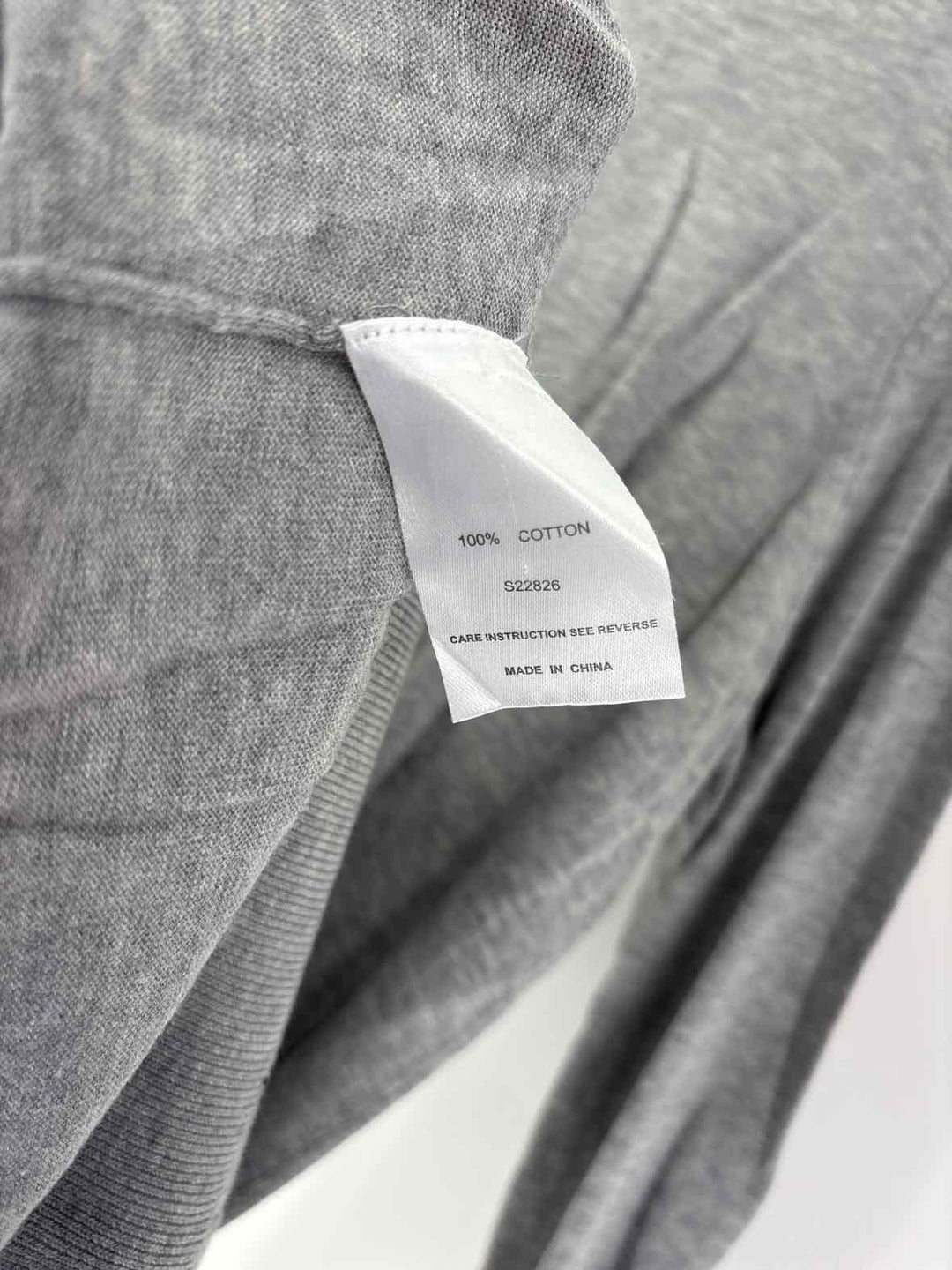 Size M ANN MASHBURN Gray Cotton Shirt