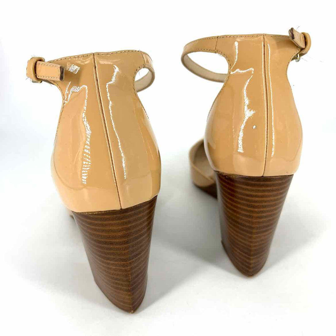 Shoe Size 7 Cole Haan Tan PATENT Wedge