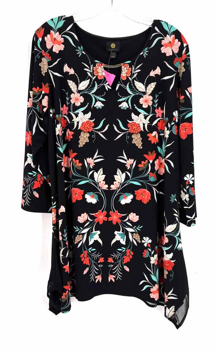 Size 1X JM COLLECTION Black Shirt