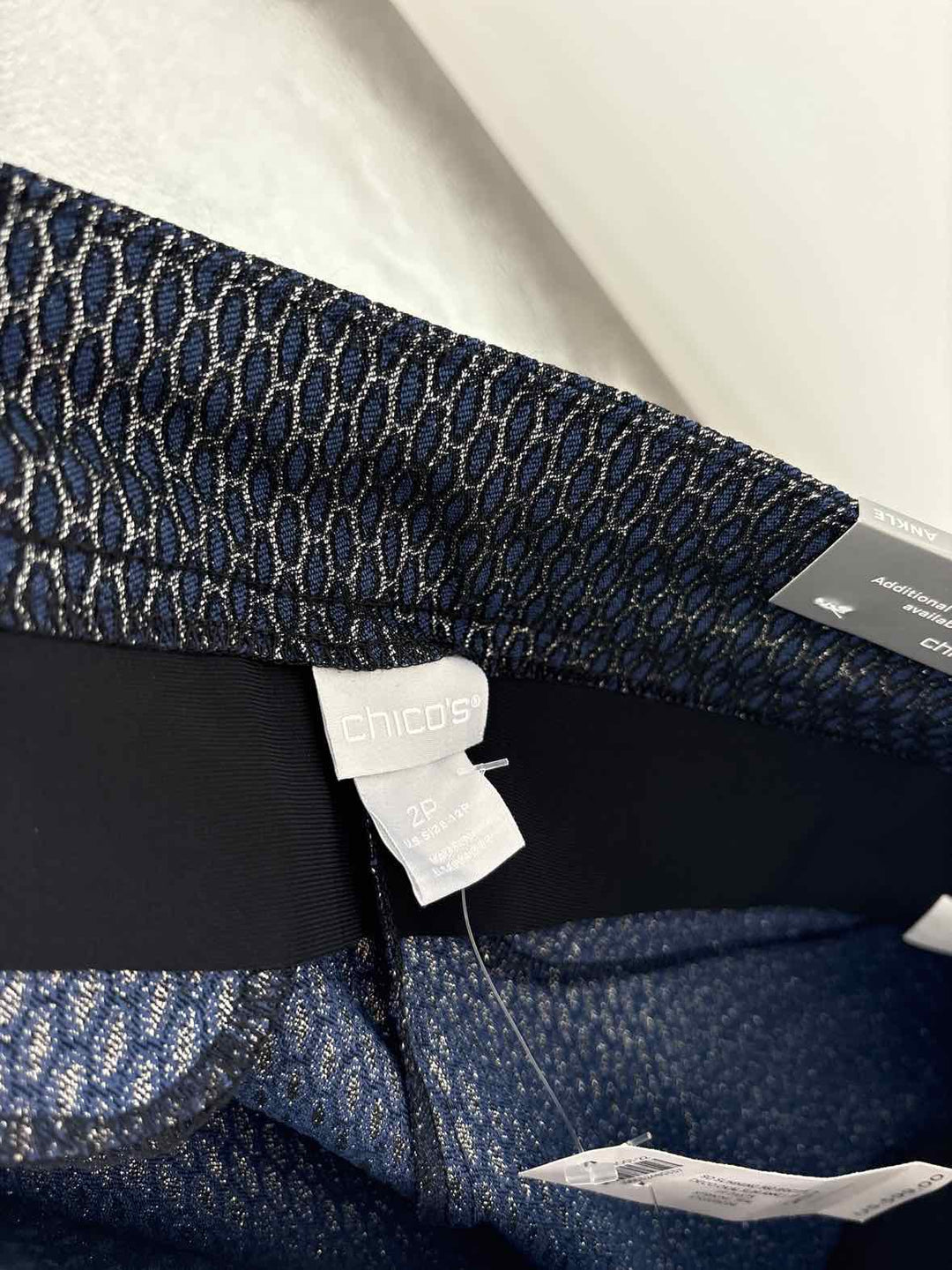 Size 12P Chico's Navy Pants
