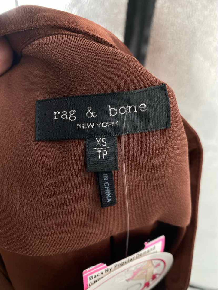 Size XS RAG & BONE Brown Shirt