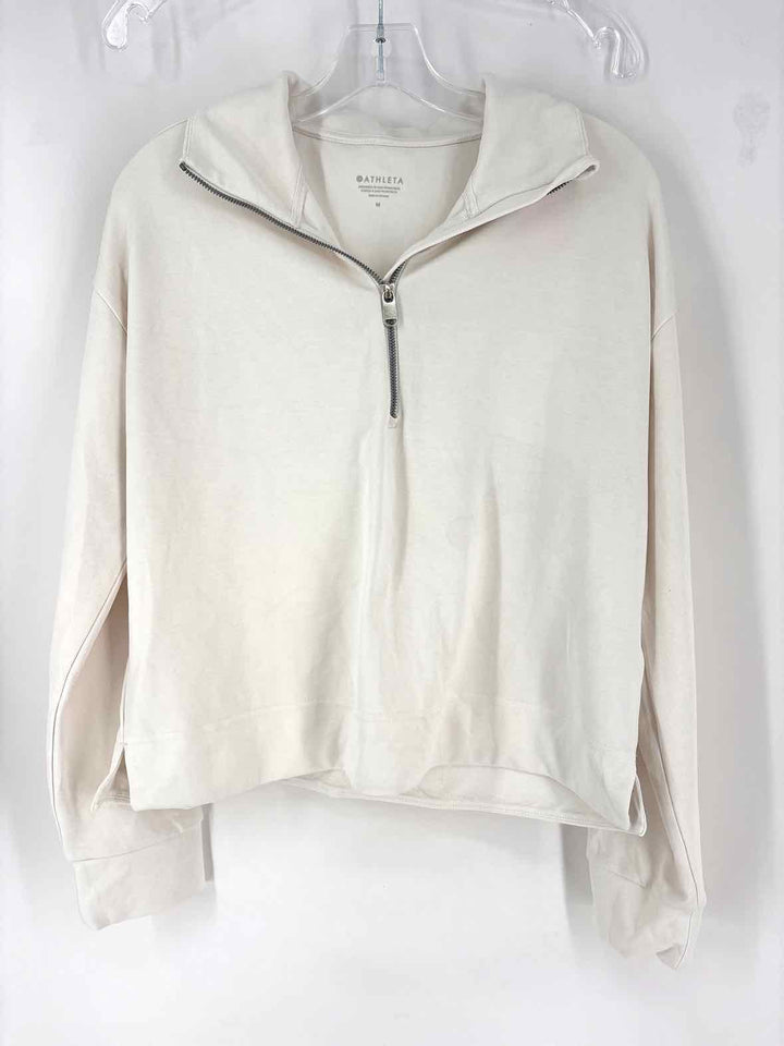 Size M Athleta Cream Sweater