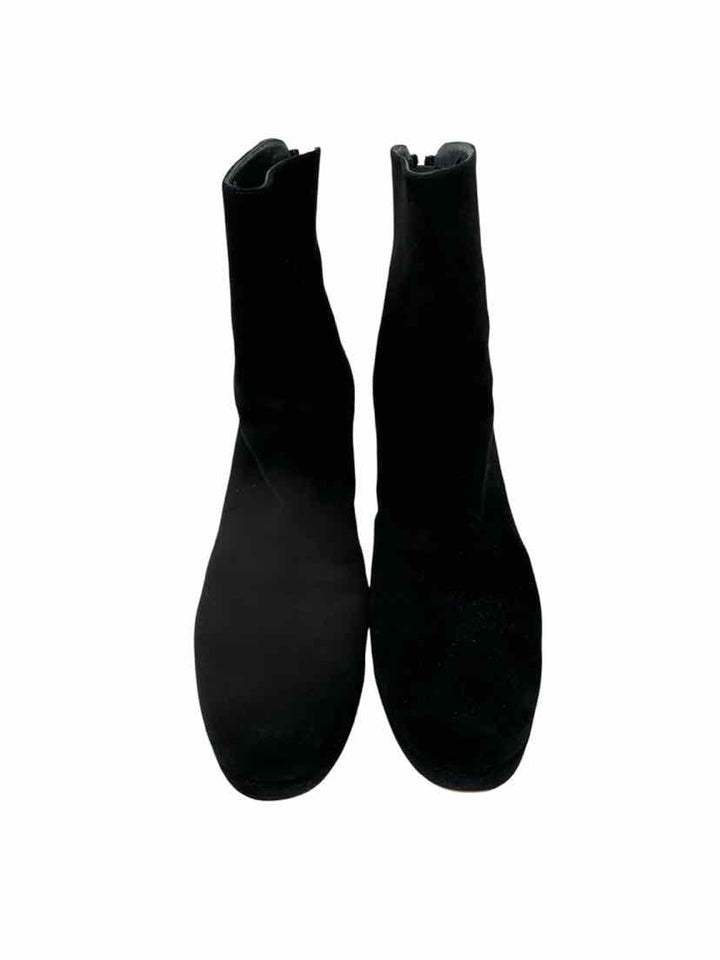 Shoe Size 7.5 Stuart Weitzman Black Suede Boots