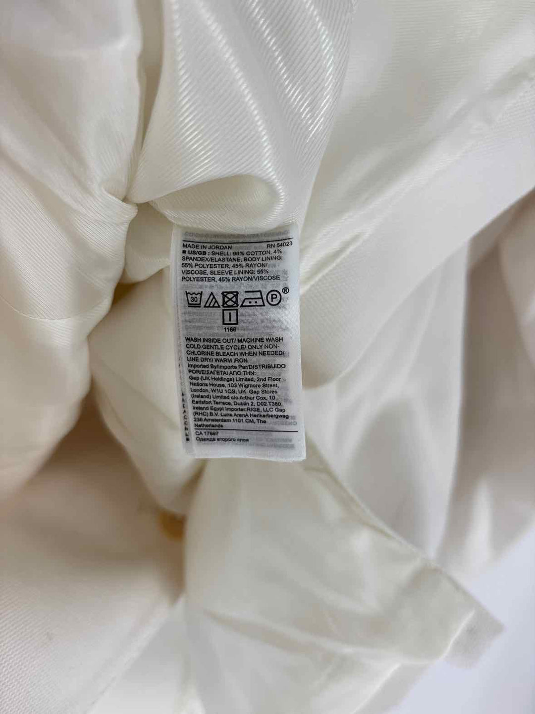 Size 12 Banana Republic Cream Blazer