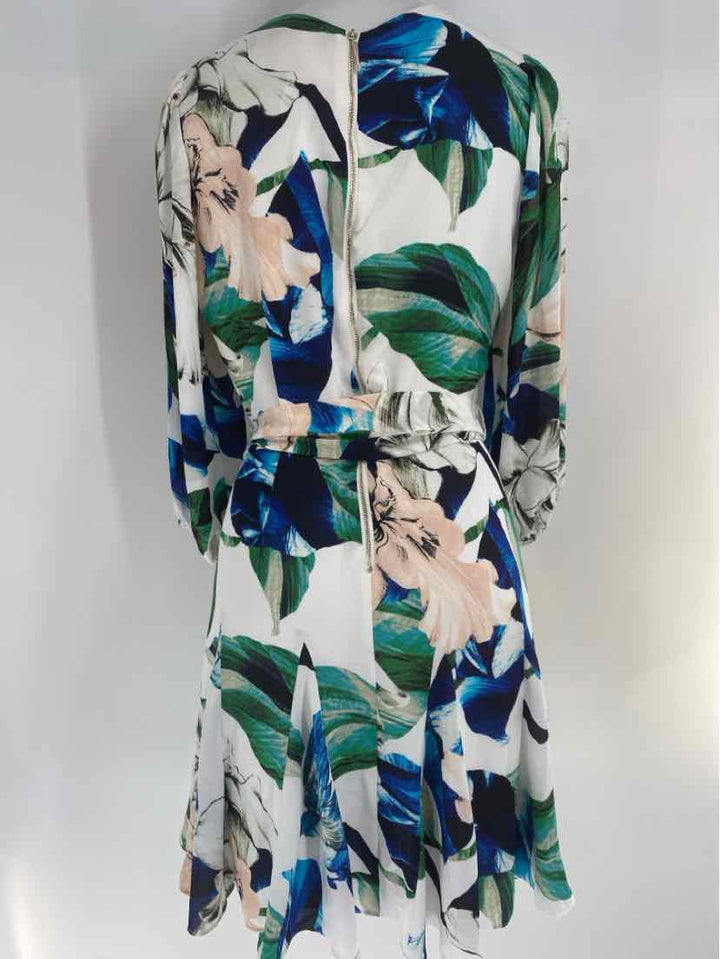 Size 8 White House Black Market Green Dress