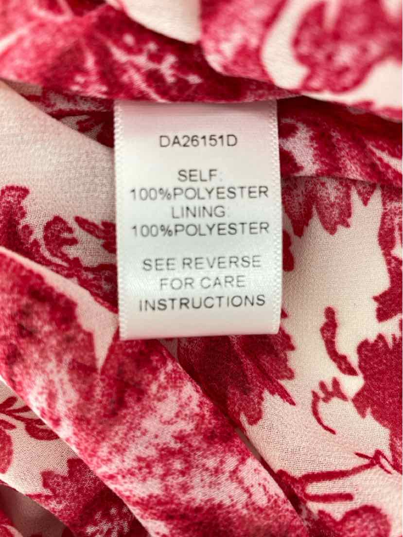 Size S AAKAA Burgundy Dress