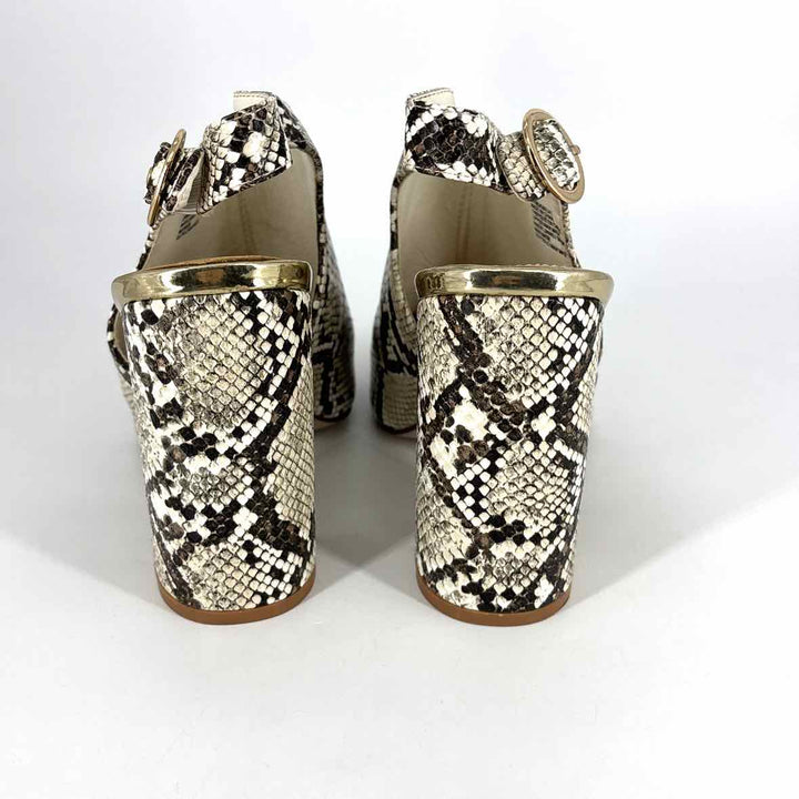 Shoe Size 10 Multi-Color Faux Leather Boots