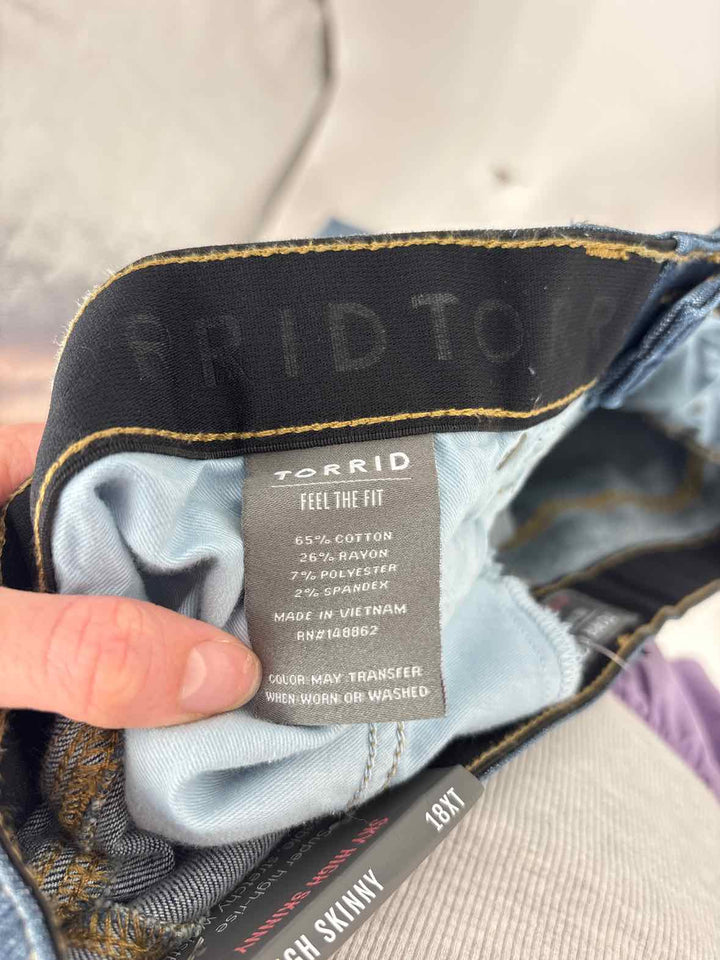 Size 18 Torrid Denim Pants