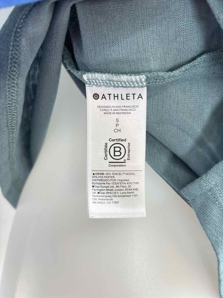 Size S Athleta Green Shirt