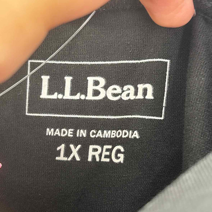 Size 1X LAND END Black Pants