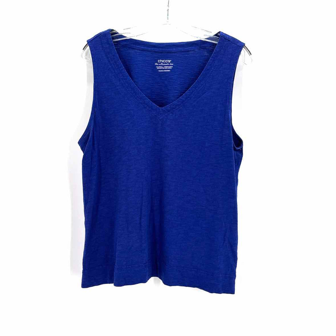 Size XL Chico's Royal Blue Shirt