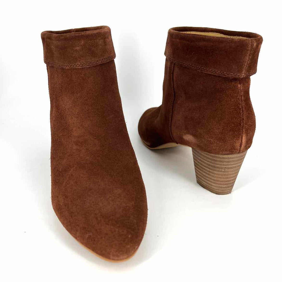 Shoe Size 10 LUCKY Brown Suede Boots