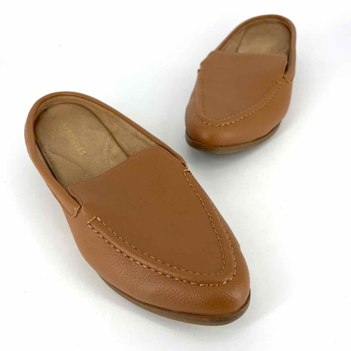 Shoe Size 7.5 Aeropostle Camel Faux Leather Loafers