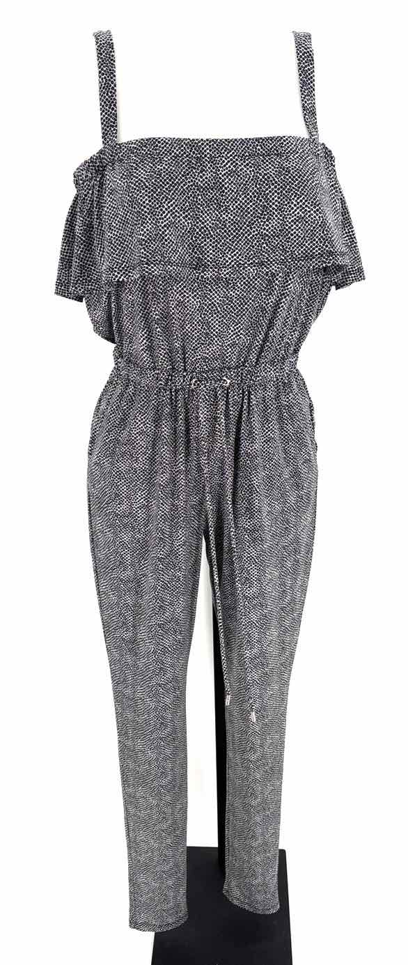 Size XS Michael Kors Black/White Romper