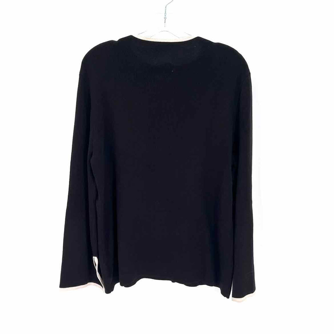 Size XL HALOGEN Black Sweater