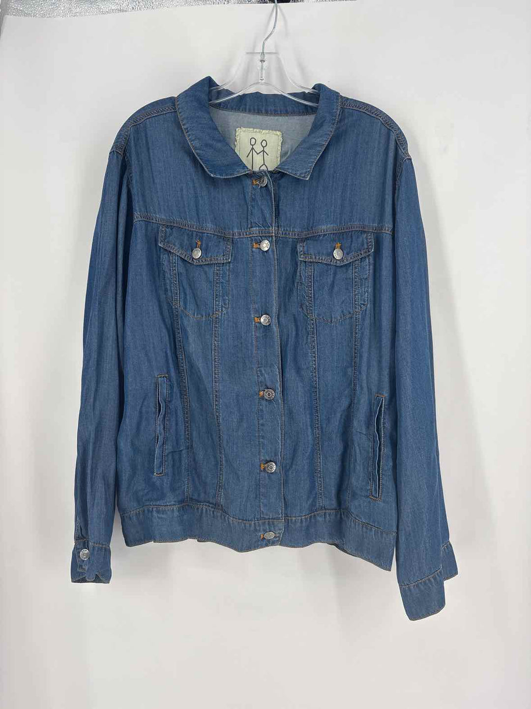 Size L Johnny Was Denim Jacket
