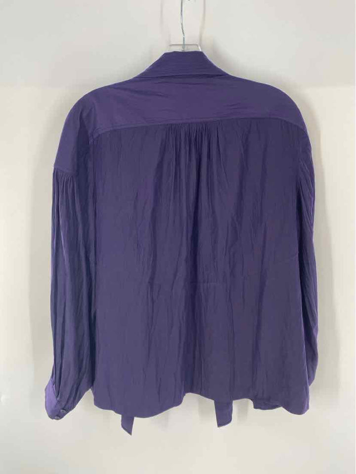 Size 10 Chico's Purple Shirt