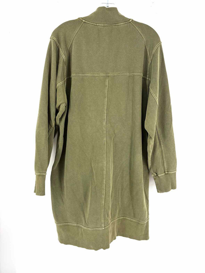 Size XL DAILY PRACTICE Olive Dress