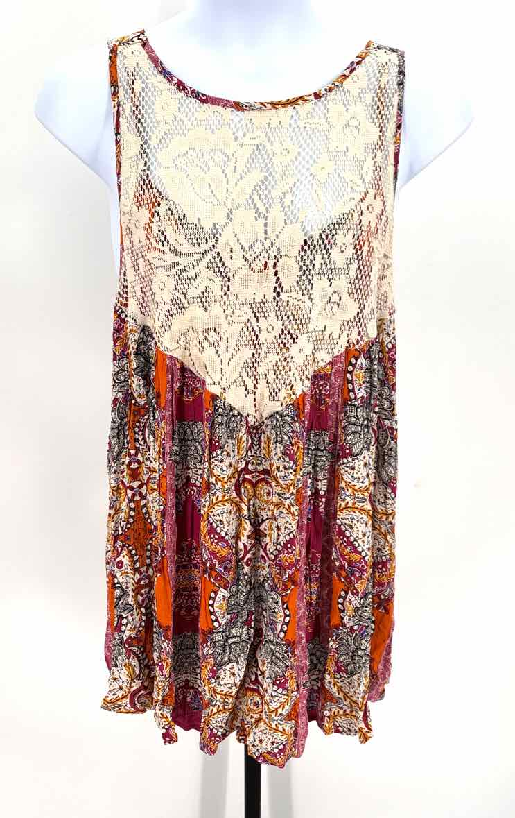 Size L FREE PEOPLE Pink Dress