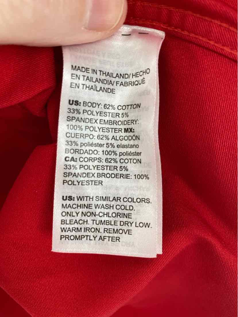Size 12 Chico's Red Shirt