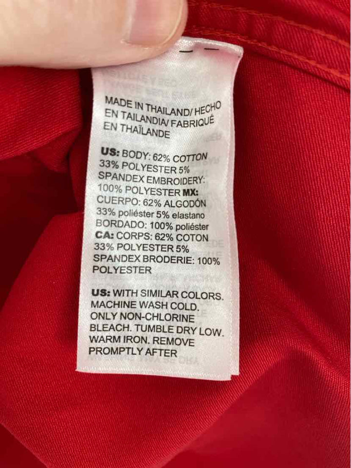 Size 12 Chico's Red Shirt