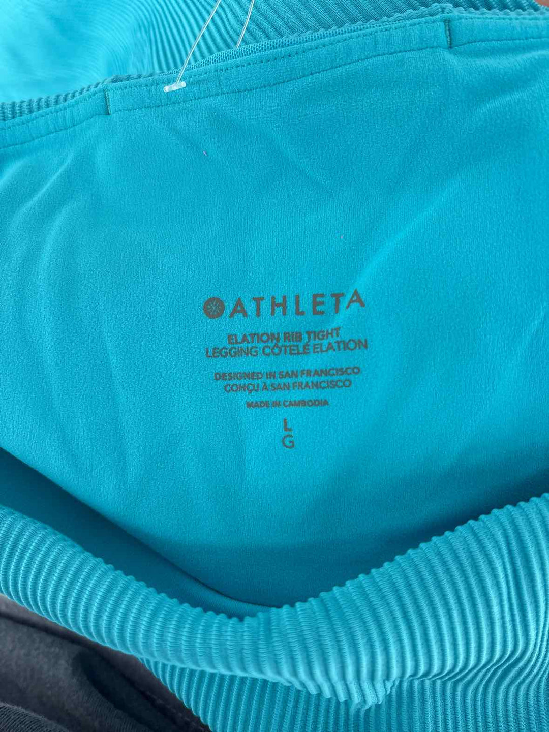 Size L Athleta Blue Pants
