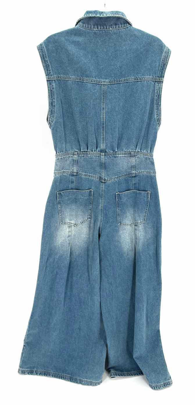 Size M Denim Romper