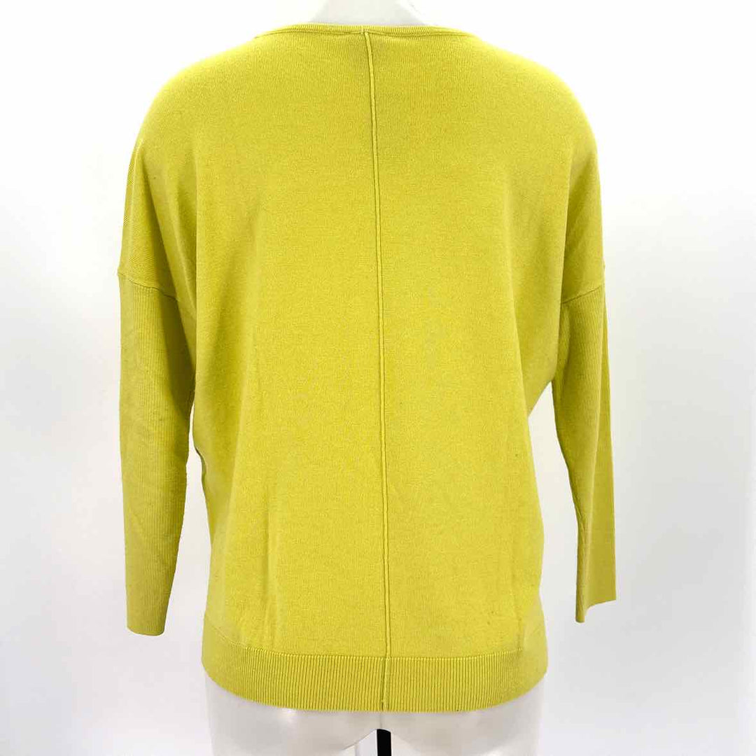 Size S Chico's Lime Green Knit Sweater
