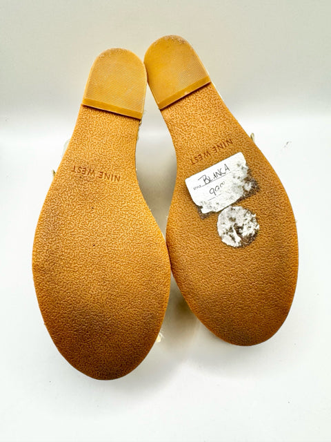 Shoe Size 10 Nine West Tan Sandals