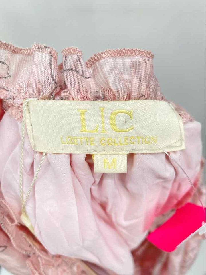 Size M PINK PRINT Dress