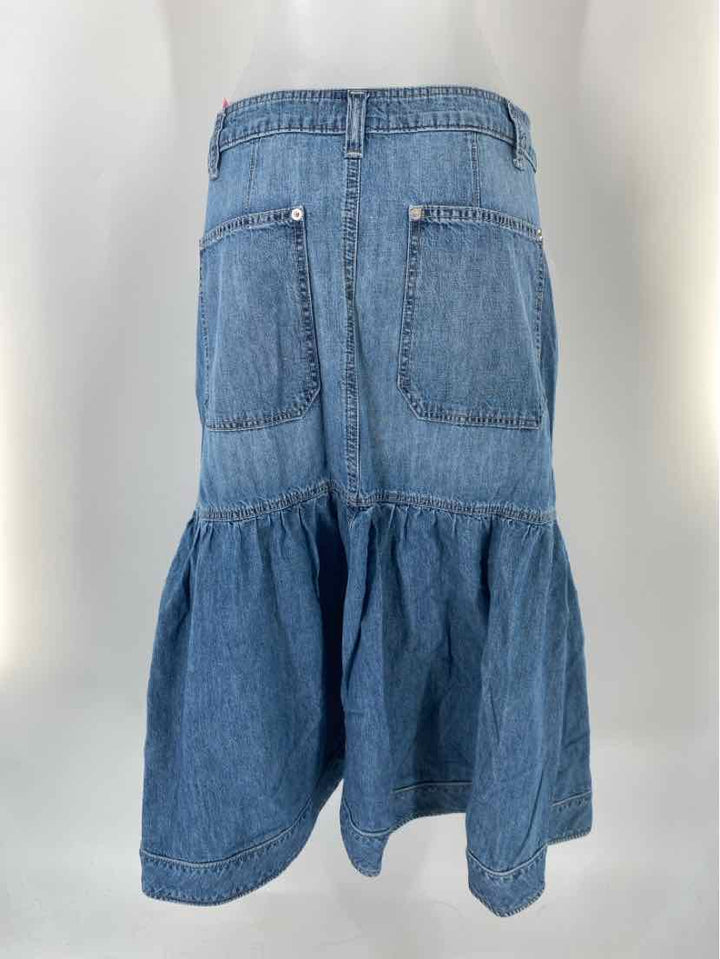 Size 6 WE THE FREE Denim Skirt