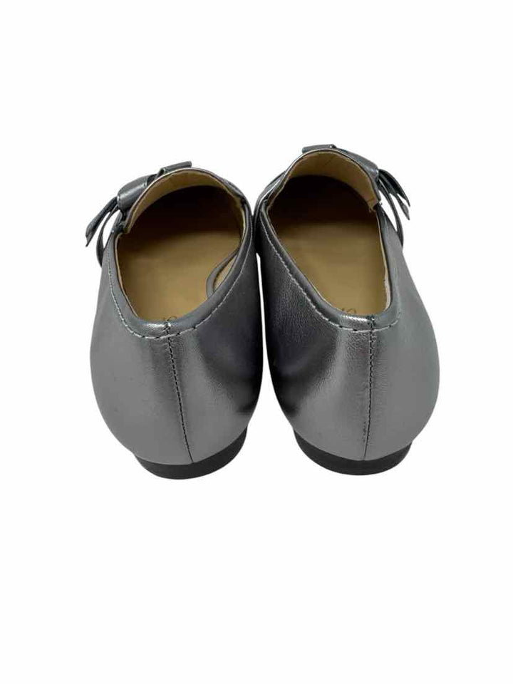 Shoe Size 8 Talbots Silver Flats