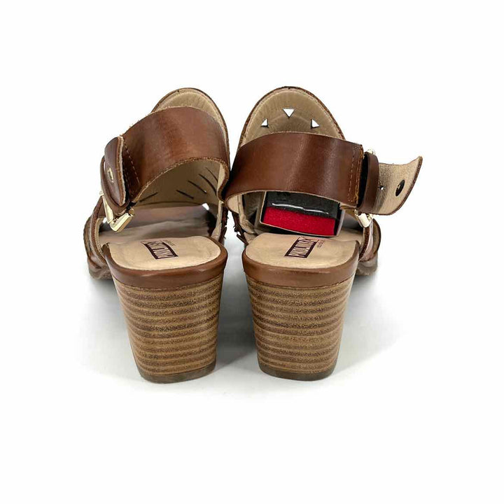 Shoe Size 37 PIKOLINOS Brown Leather Sandals