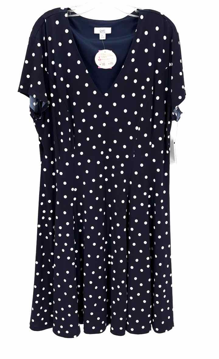 Size XXL Croft & Barrow Navy Dress