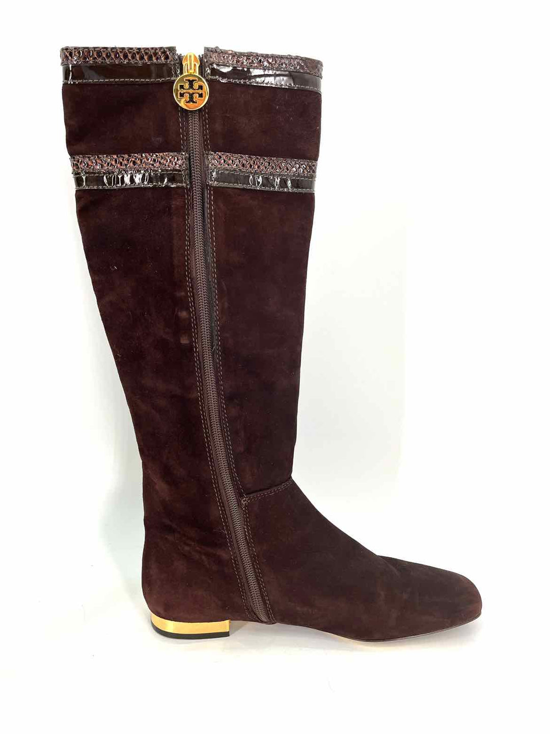 Shoe Size 8 Tory Burch Brown Suede Boots