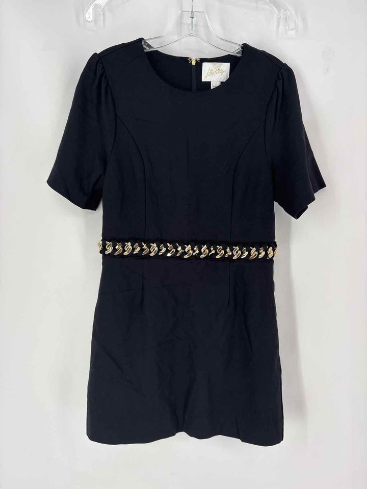 Size 8 Lilly Pulitzer Black Dress