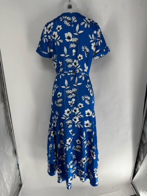 Size 10 White House Black Market Blue Dress