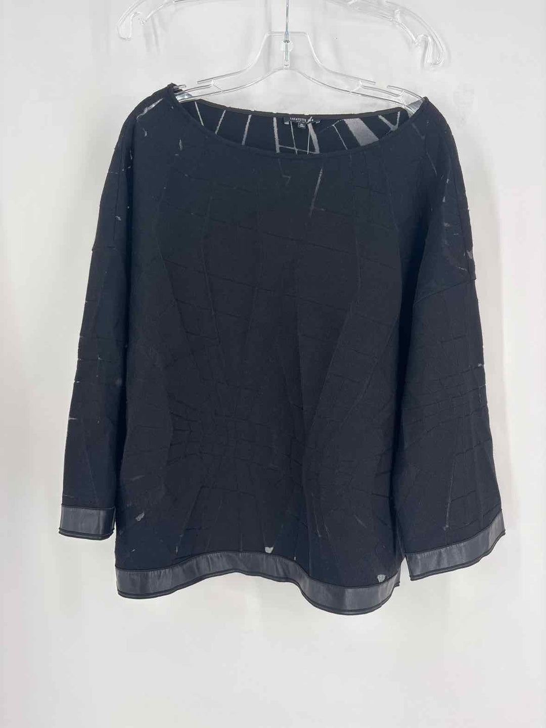 Size XL LAFAYETTE Black Shirt