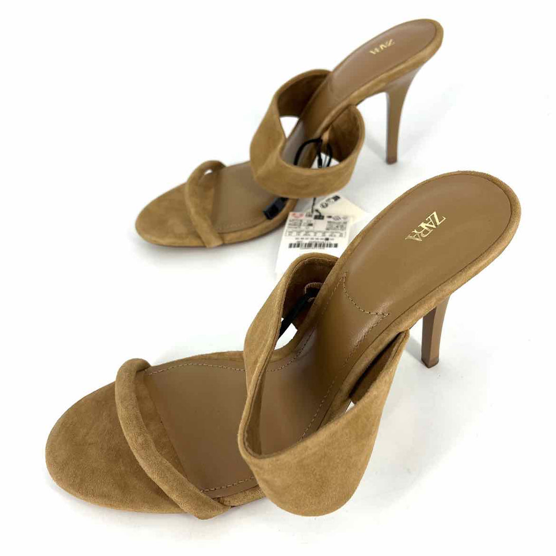 Shoe Size 10 ZARA Tan Heels