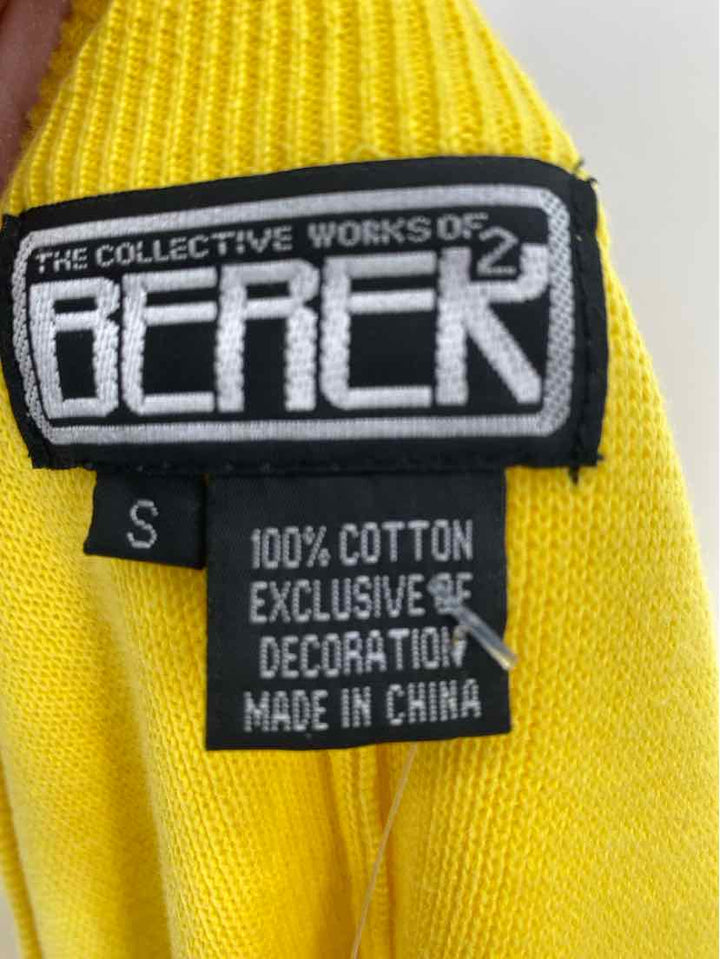 Size S BEREK Yellow Sweater