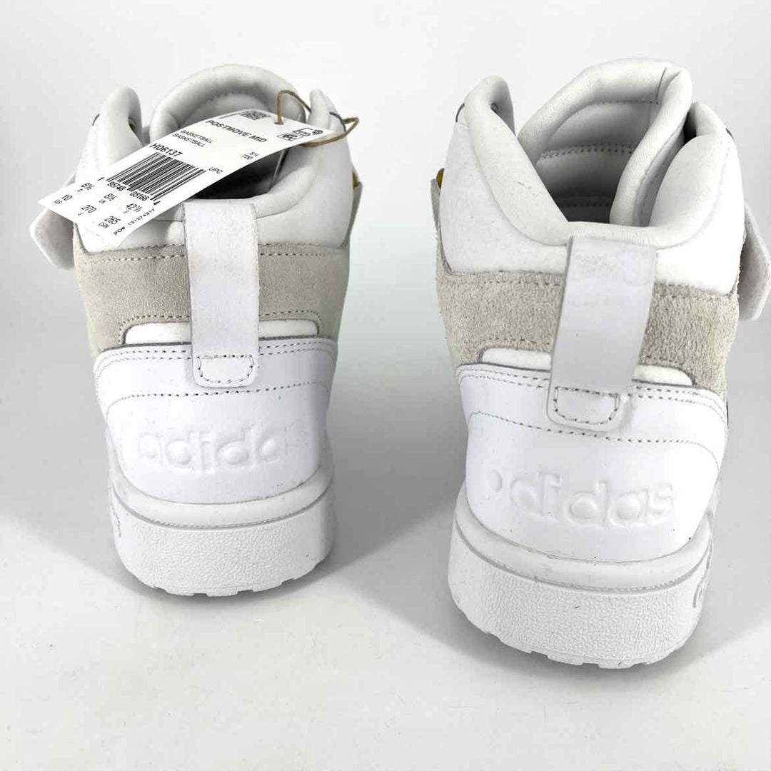 Shoe Size 10 Adidas White Rubber Sneakers